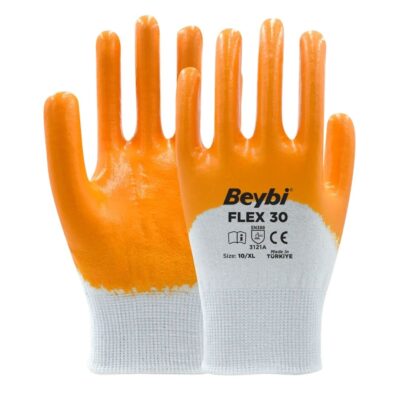 Beybi Flex30 Nitril Kaplı İş Eldiven