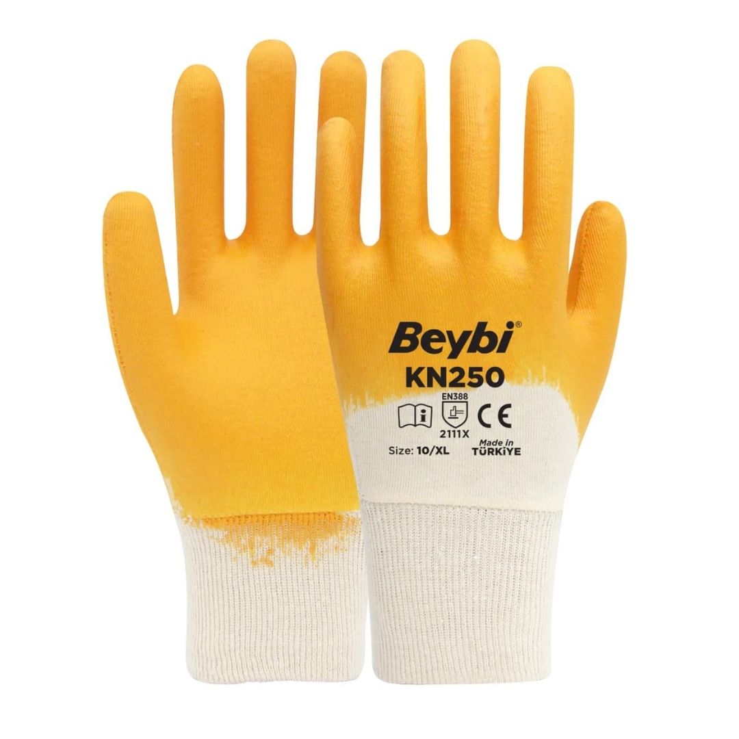 Beybi KN250 Pamuk Nitril Eldiven