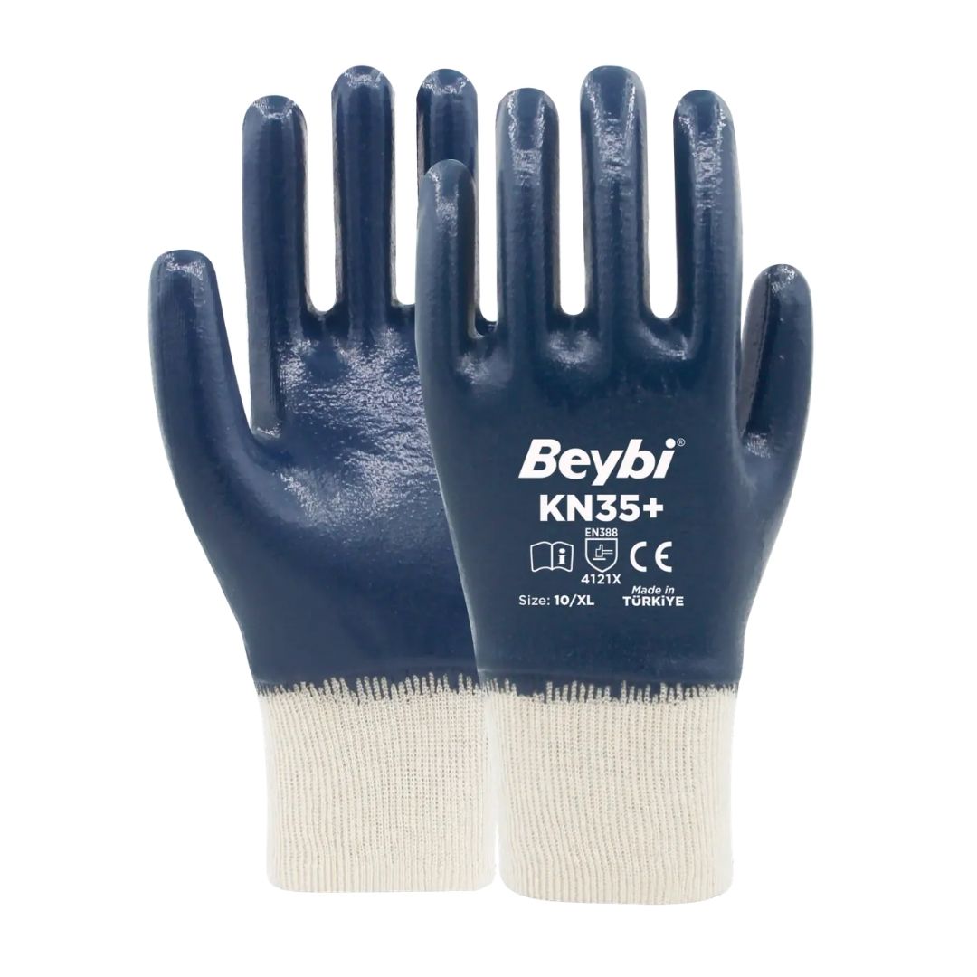 Beybi KN35+ Pamuk Nitril Eldiven