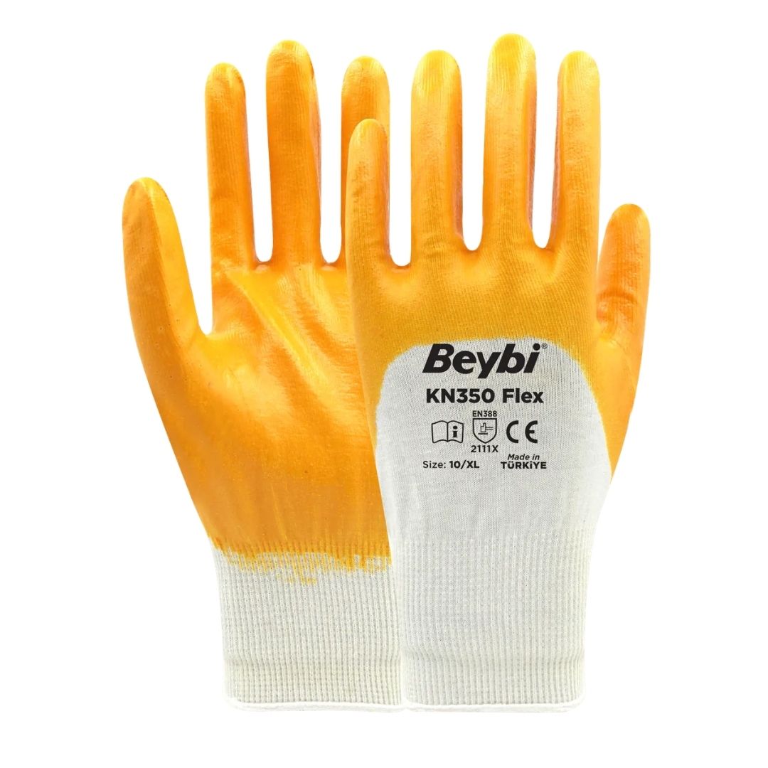 Beybi KN350 Flex Pamuk Nitril Eldiven