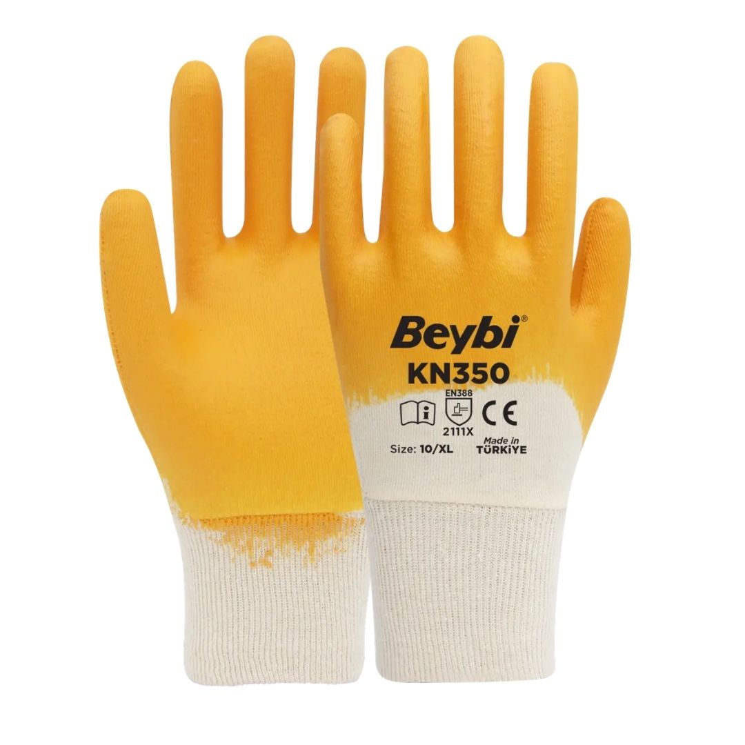 Beybi KN350 Pamuk Nitril Eldiven
