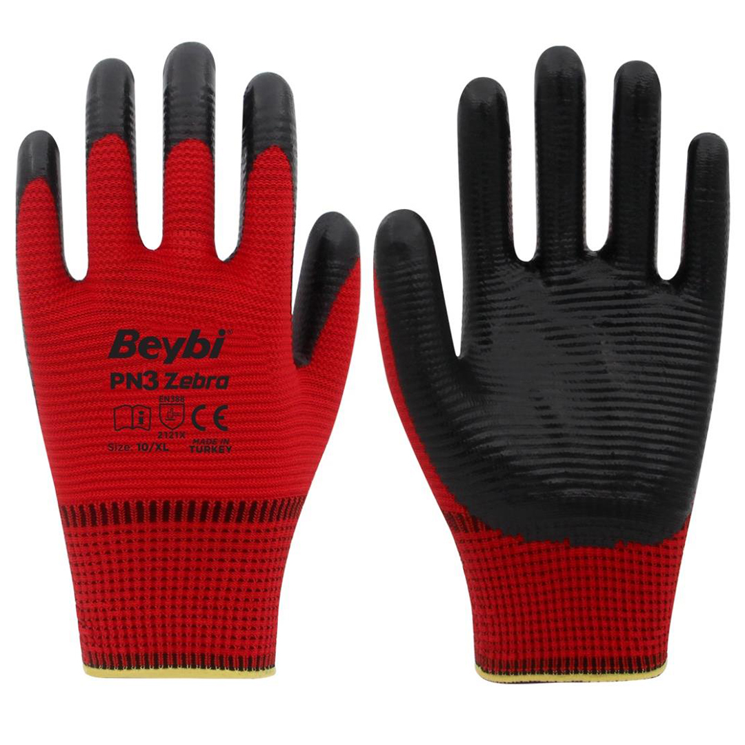 Beybi Zebra Pn3 Ekonomik Nitril Eldiven