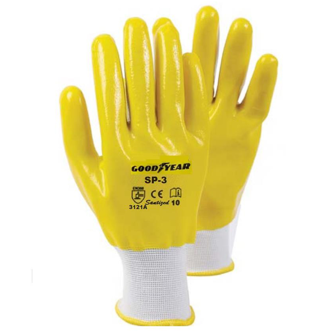 Goodyear Nitril Flull Kaplama Eldiven Sp-3