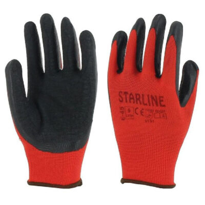 STARLİNE Dalgalı Lateks İş Eldiveni E-45