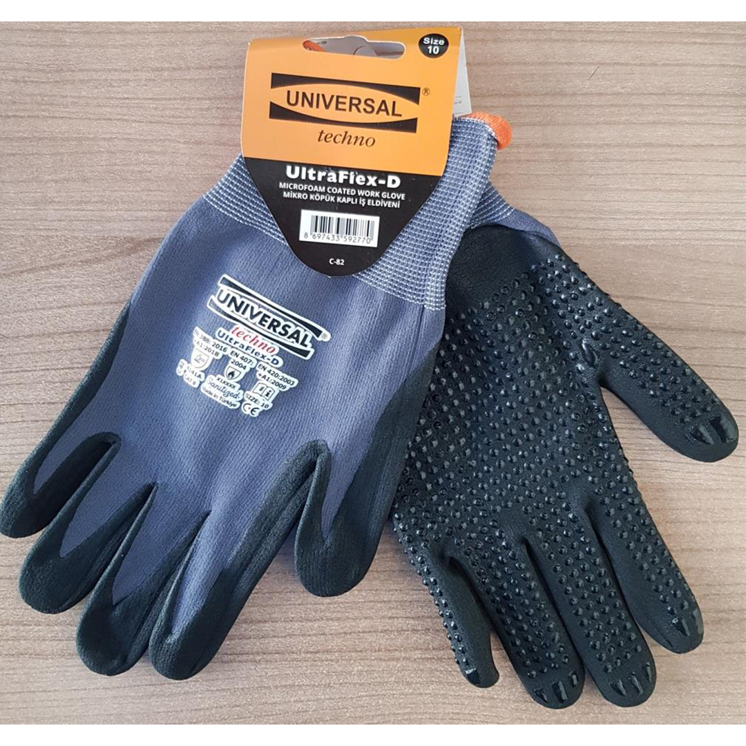 Universal Ultra Flex D Mikro Köpük Kesilmez Eldiven