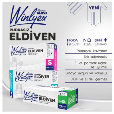 Alternative view of Winlyex Şeffaf Tpe Eldiven