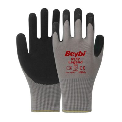 Beybi PL17 Legend Polyester Örme Lateks Eldiven